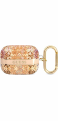 Ochranné pouzdro Guess Paisley Strap Collection pro AirPods Pro zlaté