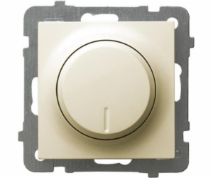 Tlačítkový otočný stmívač Ospel As LP-8GL2/m/27 univerzál...