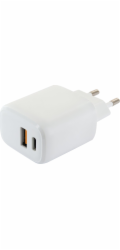Schwaiger 230V LaDeadapter Schnell USB/TYC Weiß