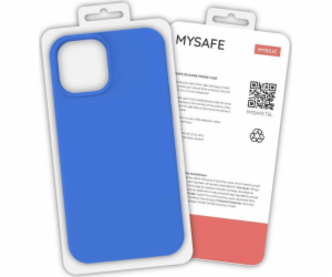 Mysafe Mysafe Silicone Case iPhone 12 Pro Max Blue Box