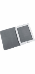 Pouzdro na tablet Quer, pouzdro vyhrazené pro Apple Ipad 3, kůže, bílé