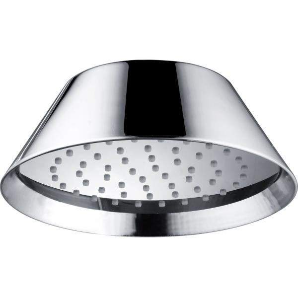 Deante Cascada Chrome Head Natr. Ocelový kulatý O225