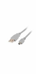 LANBERG USB MINI (M) na USB-A (M) 2.0 kabel 1,8m, šedý (CANON) 
