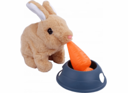 Madej, interaktivní maskot Beige Bunny s příslušenstvím baterií 17 cm