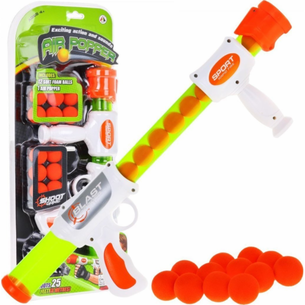 Ramiz mega pistole 12 míčů