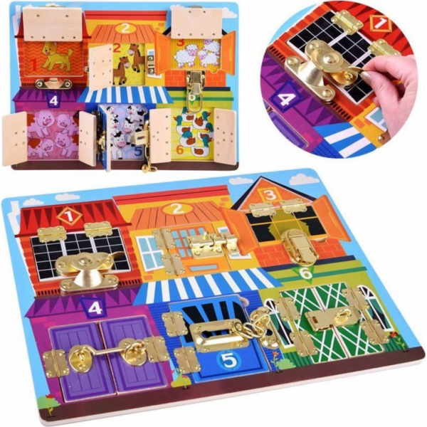 Jokomisiada Senzorická manipulační deska pro zámky ZA4133