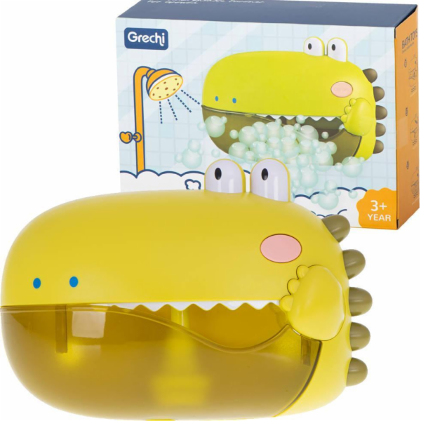 Pěnová hračka generátoru bublin DWM pro koupání krokodýla