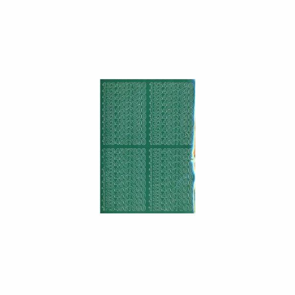 ArtDruk&nbsp;Self&nbsp;-Adhesive&nbsp;Numbers&nbsp;0,7&nbsp;cm&nbsp;zelená