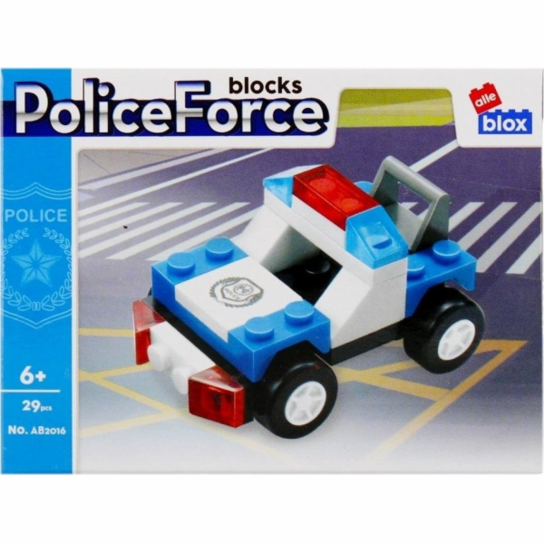 ALLEBLOX Stavebnice Police ALLEBOX
