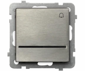 Ospel Bell Button Sonata 10AX IP20 s podsvícením z nerezo...