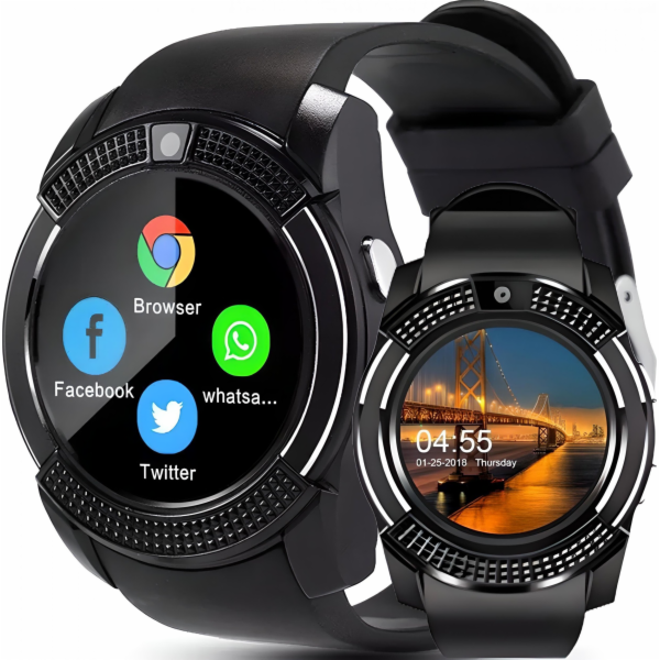 SmartWatch Reto V8 Black (E288)