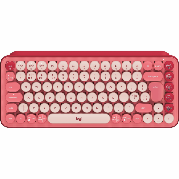 Logitech&nbsp;Pop&nbsp;Keys&nbsp;Keyboard&nbsp;Keys&nbsp;Coral&nbsp;IT&nbsp;(920-010727)