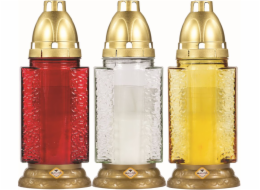 Svíčka hřbitovní 60 g/21 cm sklo