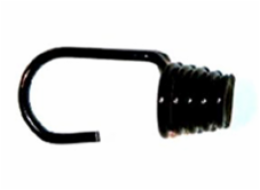 Háček ke gumolanu 4-6 mm černý