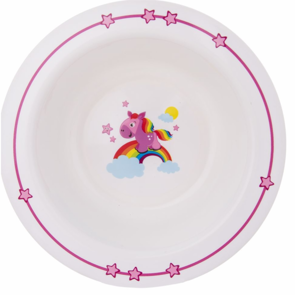 Miska dětská 14 cm Koník plast