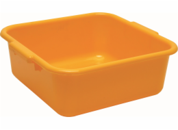 Mísa čtverec 31x31 cm plast žlutá