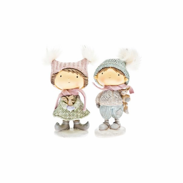 Chlapeček barevný s veverkou 16x8 cm