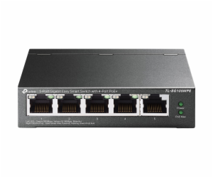 TP-Link Easy Smart switch TL-SG105MPE (5xGbE, 4xPoE+, 120...
