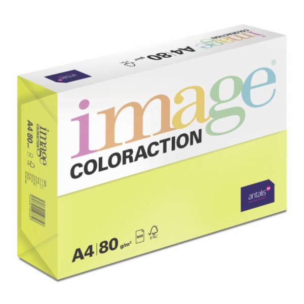 Image Coloraction kancelářský papír A4/80g, Ibiza - refle...