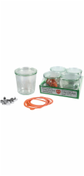WECK Sturzglas 0,5l 4er Pack