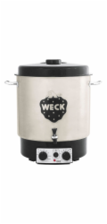WECK Preserving Cooker Stainless Steel with Clock and Tap