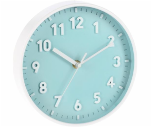 Nástěnné hodiny ručičkové 20 cm modrá KO-837000760modr