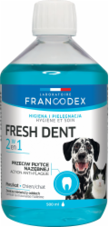 FRANCODEX Fresh dent tekutina pro ústní hygienu - receptura pro psy/kočky - 500ml