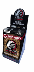 INDIANA Jerky hovězí Original ZIP 720g - display