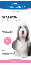 FRANCODEX Šampon pro psy na dlouhou srst sáček 20 ml