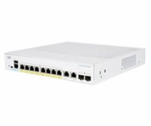 Cisco switch CBS350-8FP-E-2G-EU (8xGbE,2xGbE/SFP combo,8x...