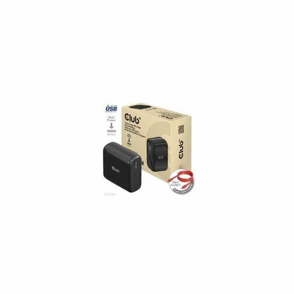 Club3D cestovní nabíječka 100W GAN technologie, USB-IF TI...