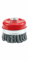 Kartáč drátěný čelní 80 mm pletený TOYA