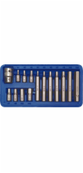 Sada bitů 15 ks CrV imbus TOYA