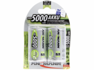 1x2 Ansmann maxE NiMH Akku Mono D 5000 mAh