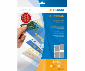Herma slozka pro pohledni. 10x15 10x4 listu cira 7695