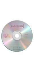 1x100 Intenso CD-R 80 / 700MB 52x Speed, Cakebox