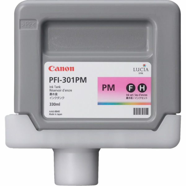 Náplň CANON PFI-301PM photo magenta iPF 8000/8000s/8100/9...