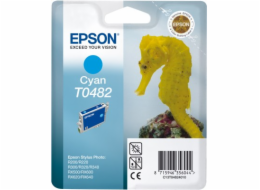 Inkoust Epson T0482 azurový