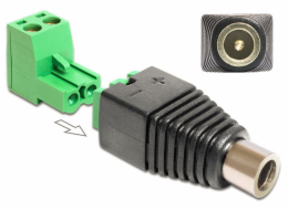 Adapter AV Delock Terminal Block czarny (65423)