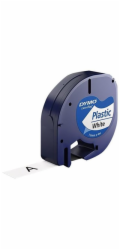 Dymo Letratag Band Plastova bila 12 mm x 4m