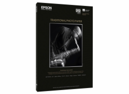 Epson Traditional Photo Paper - A3 plus (329 x 423 mm) - 330 g/m? - 25 listy fotografický papír - pro SureColor P5000, P800, SC-P10000, P20000, P5000, P700, P7500, P900, P9500