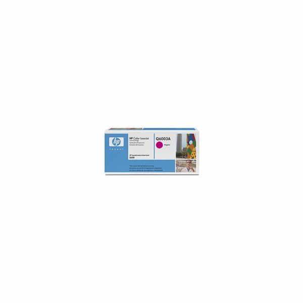 Q6003A HP Color LJ2600 Series Magenta Print Cartridge (2.0k)