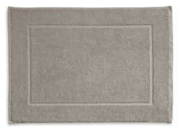 Koupelnová předložka Ladessa 70x50 cm bavlna stříbrno-šedá KL-23485