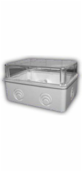 Elektro-Plast Carbo-Box IP55 povrchová skříň s lištou TH-35