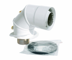 Spiroflex 80/125 kolenní adaptér pro midi kondenzační kot...