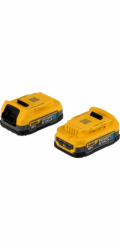 Baterie DEWALT Powerstack, 18V 2-balení 1,7Ah