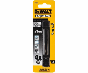 Kobaltová vrtačka DeWalt Extreme Cobalt 1 mm 2 ks.
