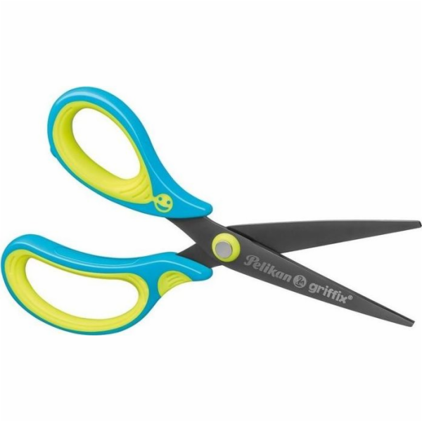 Griffix Schulschere Neon Fresh Blue