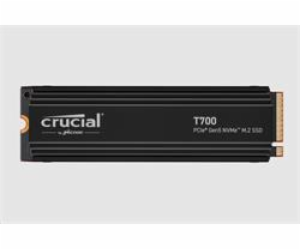 Crucial SSD 2TB T700 PCIe Gen5 NVMe TLC M.2 s chladičem