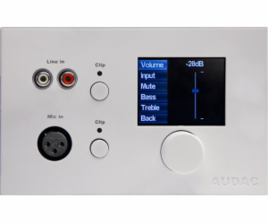 Audac AUDAC MWX65/W All-in-one nástěnný panel pro verzi M...